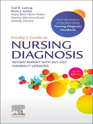 cover image of Mosby's Guide to Nursing Diagnosis Revised Reprint with 2021-2023 NANDA-I&#174; Updates--E-Book